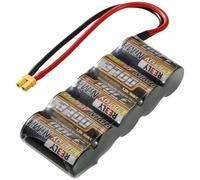 Reely Battery Pack (NiMh) 6 V 3700 mAh Number of Cells: 5 Sub-C Side by Side XT30