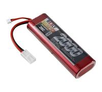 Reely Rechargeable LiPo Battery 7.4 V 2000 mAh Number of Cells: 2 20 C Hardcase Tamiya Plug