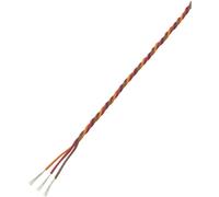 Reely SH1998C130C Servo Braid 5m Open Ends 2x0.17mm² Twisted Cable