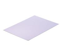 Reely White polystyrene sheet 330x230x4mm