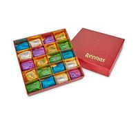 REEMAS GOURMET Dried Fruit Dates Filled with Nuts (Hazelnut Pistachio Pecan Almond Cashew) 20 Pcs - Healthy Gift Box - No Added Sugar - Vegan Medjool Mabroom