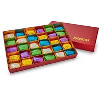 REEMAS GOURMET Dried Fruit Dates Filled with Nuts (Hazelnut Pistachio Pecan Almond Cashew) 30 Pcs - Healthy Gift Box - No Added Sugar - Vegan Medjoul Mabroom