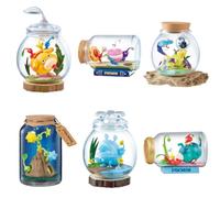 Reement Pikmin Terrarium Collection 2 Box Product Approx. H 3.1 x W 5.5 x D 3.1 inches (80 x 140 x 80 mm), Made of PVC, ABS, Acrylic