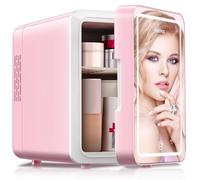 Reemix 6 Liter/10 Can Mini Refrigerator, Portable Cooler & Warmer Personal Skin Care Refrigerator
