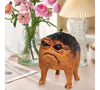 Reepetty Home Decor Cute African Rain Frog and Statue Gift Home Decoration Yard Gnomes Outdoor (A, One Size)