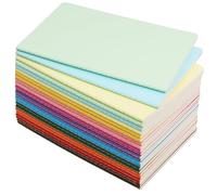 ReePlan 24 Pack A5 Blank Notebooks, Colorful Journals with 12 Colors, 92 Pages/46 Sheets, Thick Paper Note Pads for Sketching, Travel, Writing, School & Work (Blank)