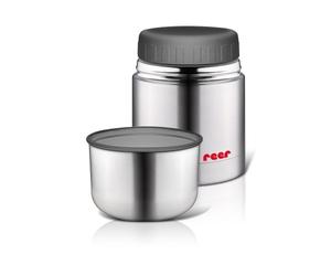 Reer 90430 - stainless steel warming box for food with cup, 350ml