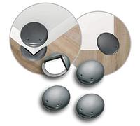 reer Baby Corner Protectors 82021 Strong Hold Tested Child Safe Pack of 4 Charcoal