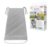 reer ShineSafe Sun Sail, UV Protection (UPF 80+), Universal Suitable for Combination Pushchairs and Pushchairs, Sun Protection and Wind Protection, Made of 100% rPET Polyester, Easy to Install, Grey