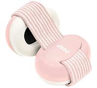 reer SilentGuard Ear Protectors for Babies - Extra Soft and Lightweight for Sensitive Baby Head - Grows with Your Baby - Pink