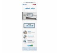 reer Sleep n Keep bed rail fall out protection bed guard blue gray L 100 cm