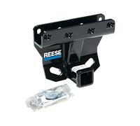 Reese 44748 Class III-IV Custom-Fit Hitch with 2" Square Receiver opening, includes Hitch Plug Cover, Black