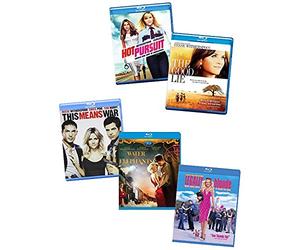 Reese Witherspoon 5-Movie Blu-ray Collection: This Means War / Water for Elephants / Legally Blonde / Hot Pursuit / The Good Lie [5-Film Bluray Set]