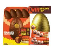 Reesee’s Milk Chocolate Hollow Egg with Peanut Butter Cups and Creme Egg 215g - Chocolate Easter Eggs Gifts for Women,Men & Kids