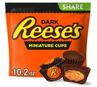 Reese's, Dark Chocolate Peanut Butter Cup Candy Miniatures, 10.2 oz