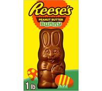 Reeses Milk Chocolate Covered Peanut Butter Easter Bunny, 16 oz 1lb