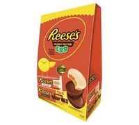 Reese's Milk Chocolate & Peanut Butter Hollow Easter Egg, with Reese's Trio and White 2 Cup 232g