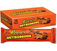 Reese's Nutrageous Bar With Peanut Butter & Caramel Covered Chocolate 18 x 47 g