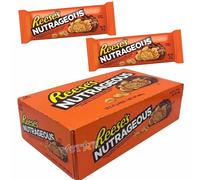 Reese's Nutrageous Nut Bar Chocolate Bars 18 x 47g Full Box