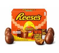 Reese's Peanut Butter Crème Egg Filled Eggs Multipack 5 x 34g Perfect For Easter Egg Hunt School Offices Great For Gift Kids Bulk