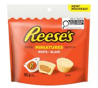 REESE'S Peanut Butter Cup White Creme Miniatures, 185g,