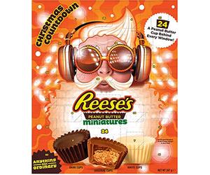 Reese's Peanut Butter Cups Advent Calendar, Milk Chocolate Flavour Mini Cups