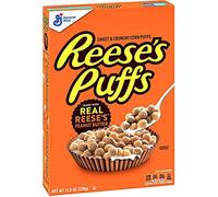 Reese's Peanut Butter Puffs Cereal 13 oz Box (pack of 4)
