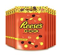 Reese's Pieces Peanut Butter In a Crunchy Shell 90g Pouch x 10