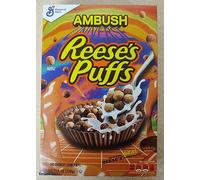 Reese's Puffs Cereal, Corn Puffs 326g 11.5 oz, (pack of 3) by General Mills