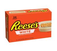 Reese's White Chocolate Flavour & Peanut Butter 2 Cups, Pack of 24 x 39g