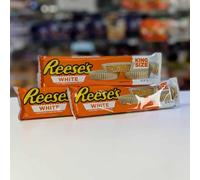 Reeses White Peanut Butter Cups King Size 79g x 3 Packs USA Import