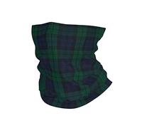 ReesEt Scottish Tartan Plaid, Bandana Neck Gaiter Soft Face Cover Neck Warmer Tube Half Face Mask Scarf Balaclava