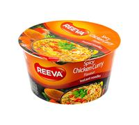 Reeva Spicy Chicken Curry Instant Noodles 75g Assorted Pack Sizes