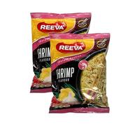 Reeva's Shrimp Flavour Instant Noodles 60G Quick and Delicious Meal, Product of Ukraine Pack of 2