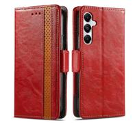 Reevermap for Sony Xperia 1 VII Case Flip, Shockproof Official PU Leather Wallet Card Holder Kickstand Armor Cover with Magnetic Closure for Sony Xperia 1 VII, Red