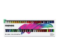 Reeves Acrylic 50 Assorted Colours Tube Paint Set