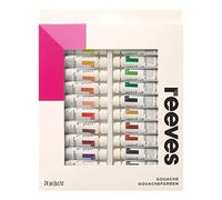 Reeves Gouache Paint - 10ml, Assorted Colours - Pack of 24