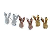 Reeves & Reeves Sterling Silver Hare Stud Earrings - Sterling Silver - Sterling Silver - Silver