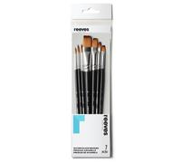 Reeves Watercolour Brush Set - Pack of 7