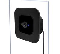 REEYEAR 2 Pack Window Mount Compatible With Blink Mini 2K+ Indoor Cam Only, Secured Camera Glass Wall Holder for Single Pane Glass Windows/Doors for Outside Security Monitoring,Black