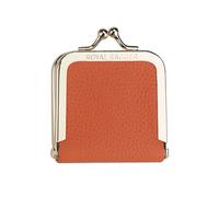 REEYUILOF Women's Wallet Elegant WalletGenuine Leather Cute Mini Jewelry Ring Necklace Storage Slim Coin Holder Pouch Purse with Kiss Lock