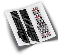 REF:VP344 Stickers compatible with Rock-Shox SID SELECT 2021-2023 MTB fork, stickers, stickers, stickers, vinyls for mountain bikes. (GRIS 073)