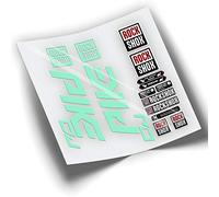 REF:VP383 Stickers compatible with Rock-Shox PIKE DJ fork 2021-2025 MTB, stickers, stickers, stickers, vinyls for mountain bikes. (MENTA)