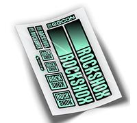 REF:VP442 Stickers compatible with Rock-Shox RECON 2021-2025 MTB fork, stickers, stickers, stickers, vinyls for mountain bikes. (MENTA)