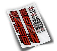 REF:VP445 Rock-Shox ZEB SELECT PLUS 2021,2025 MTB Fork Compatible Stickers, Stickers, Stickers, Vinyl Decals for Mountain Bikes (RED)