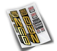 REF:VP445 Rock-Shox ZEB SELECT PLUS 2021,2025 MTB Fork Compatible Stickers, Stickers, Stickers, Vinyl Decals for Mountain Bikes (GOLD CHROME)