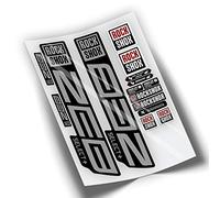 REF:VP445 Rock-Shox ZEB SELECT PLUS 2021,2025 MTB Fork Compatible Stickers, Stickers, Stickers, Vinyl Decals for Mountain Bikes (SILVER)