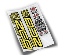 REF:VP446 Compatible stickers for Rock-Shox ZEB ULTIMATE 2021,2025 MTB, stickers, decals, vinyls for mountain bikes. (YELLOW 025)