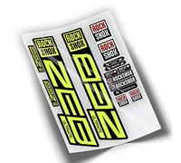 REF:VP446 Stickers compatible with Rock-Shox ZEB ULTIMATE 2021,2025 MTB fork, stickers, stickers, decals for mountain bikes. (FLUOR YELLOW)