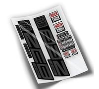 REF:VP446 Stickers compatible with Rock-Shox ZEB ULTIMATE 2021,2025 MTB fork, stickers, stickers, stickers, vinyls for mountain bikes. (GRIS 073)